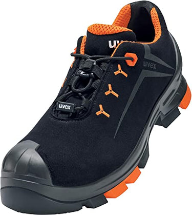 Uvex 2 Arbeitsschuhe - Sicherheitshalbschuhe S3 SRC ESD - Orange-Schwarz, im Sale